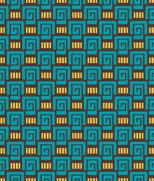 Seamless greek texture Illustrazione stock