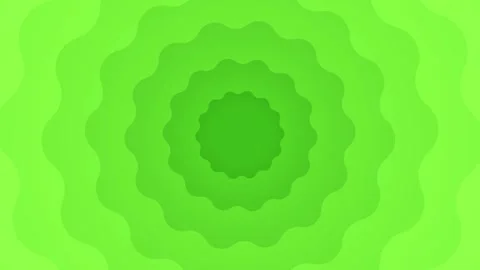 Seamless Green Abstract Background Animation with Glowing Ripple Lines Stock Footage 310615703