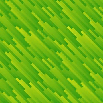 Seamless green abstract pattern. Geometric print composed of colored green ye Stock Illustration