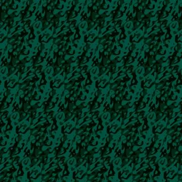 Seamless green camouflage pattern Stock Illustration