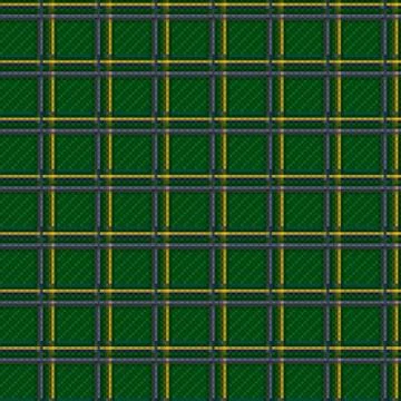 Seamless green checkered pattern Stock Illustration