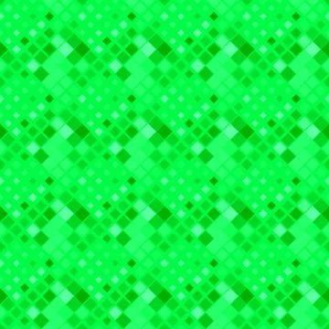 Seamless green diagonal square pattern background design イラスト素材