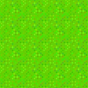 Seamless green diagonal square pattern background design Stock Illustration