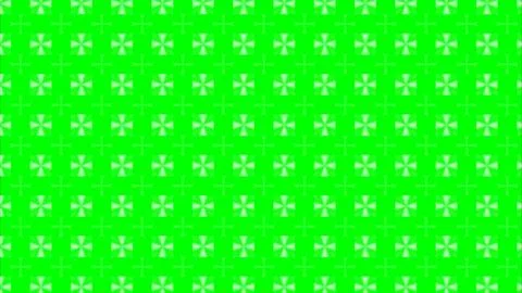 Seamless green four-leaf clover pattern background. Lucky Irish St Patrick's Day Stock Illustration