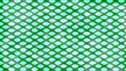 Seamless green geometric pattern background texture with vibrant aqua hexag.. Stock Footage 336533483