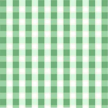 Seamless green plaid pattern Stock Illustration