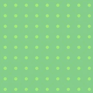 Seamless Green Polka Dot Pattern with Subtle Diagonal Grid Lines Background Illustration