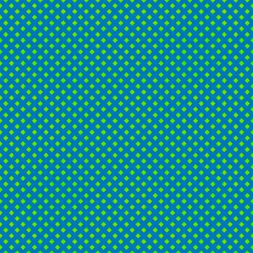 Seamless green small square boxes on blue background Stock Illustration
