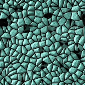 Seamless green stone texture Illustrazione stock