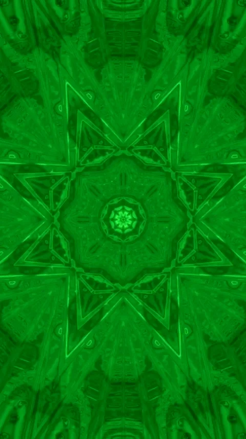 Seamless green tunnel visual loop for dynamic screensaver experience or cre.. Video stock 321572226