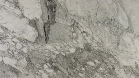 Seamless Grey Marble Stone Texture Pattern Background With Cracks, Dents, Stock Footage 133021759