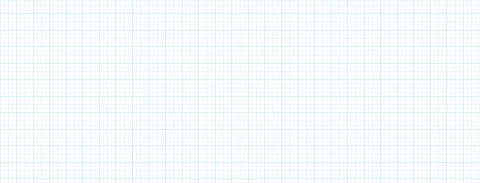 Seamless grid background with graph paper texture and blue or green dot pattern. Stock Illustration