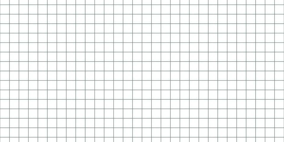 Seamless grid paper pattern. Geometric background with thin square lines Illustrazione stock