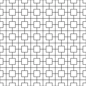 Seamless grid texture. Vector geometric pattern. Stock Illustration