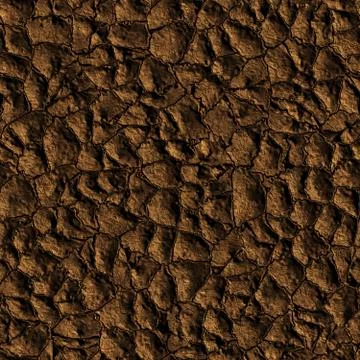 Seamless ground texture, abstract soil background Stock Illustration