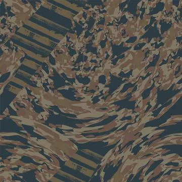 Seamless grunge abstract backdrop with chaotic pattern and grunge spots Stock Illustration