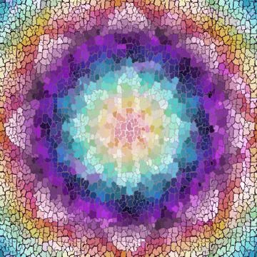 Seamless grunge abstract square pattern. Paint grunge cracks. Illustrazione stock