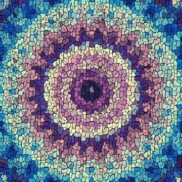 Seamless grunge abstract square pattern. Paint grunge cracks. Stock Illustration