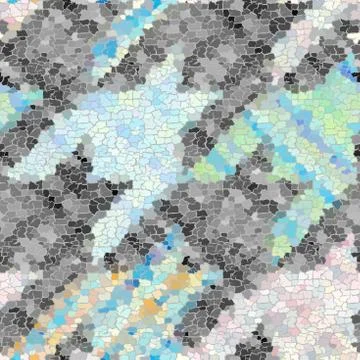 Seamless grunge abstract square pattern. Paint grunge cracks. Stock Illustration