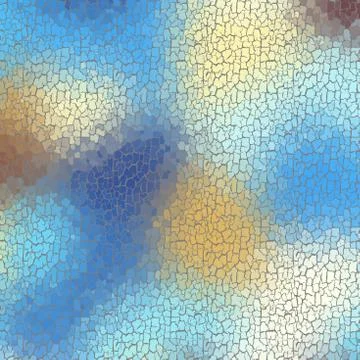 Seamless grunge abstract square pattern. Paint grunge cracks. Stock Illustration