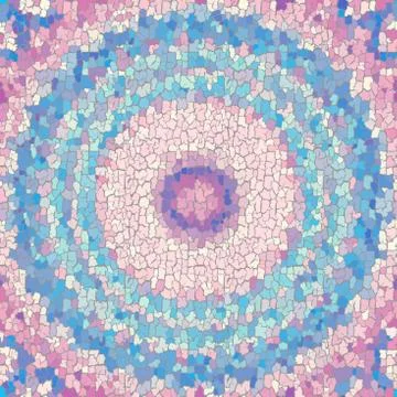 Seamless grunge abstract square pattern. Paint grunge cracks. Stock Illustration