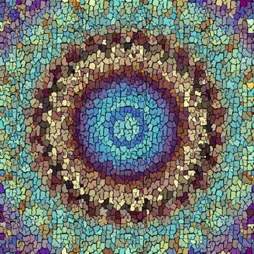 Seamless grunge abstract square pattern. Paint grunge cracks. Illustrazione stock