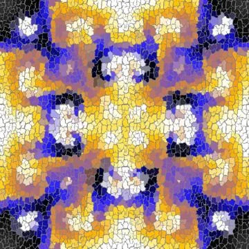 Seamless grunge abstract square pattern. Paint grunge cracks. Illustrazione stock