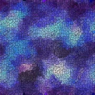 Seamless grunge abstract square pattern. Paint grunge cracks. Stock Illustration