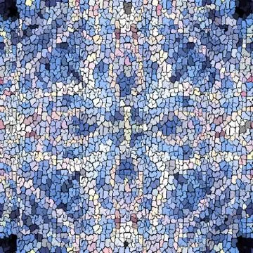 Seamless grunge abstract square pattern. Paint grunge cracks. Stock Illustration