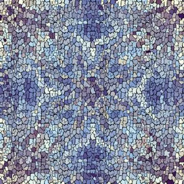 Seamless grunge abstract square pattern. Paint grunge cracks. Illustrazione stock