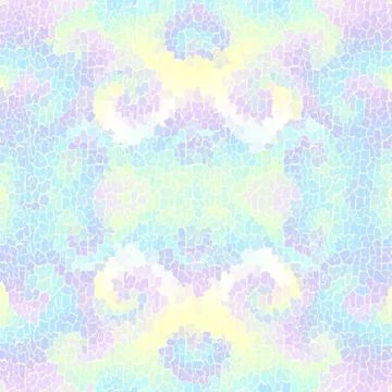 Seamless grunge abstract square pattern. Paint grunge cracks. Stock Illustration