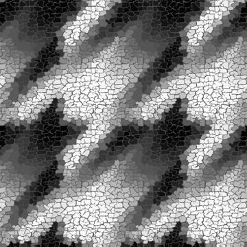 Seamless grunge abstract square pattern. Paint grunge cracks. Stock Illustration