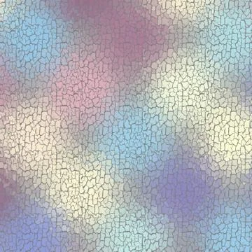 Seamless grunge abstract square pattern. Paint grunge cracks. Stock Illustration