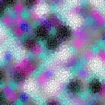 Seamless grunge abstract square pattern. Paint grunge cracks. Stock Illustration