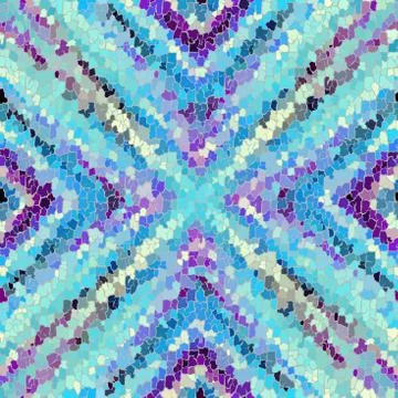 Seamless grunge abstract square pattern. Paint grunge cracks. 스톡 일러스트