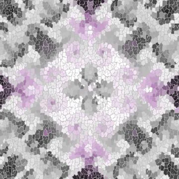 Seamless grunge abstract square pattern. Paint grunge cracks. Stock Illustration