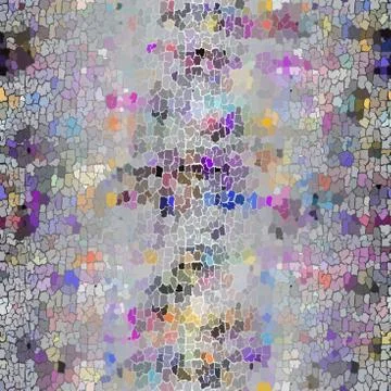 Seamless grunge abstract square pattern. Paint grunge cracks. Stock Illustration