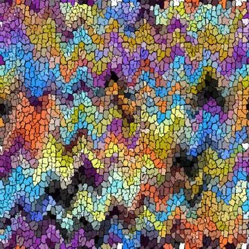 Seamless grunge abstract square pattern. Paint grunge cracking. Illustrazione stock