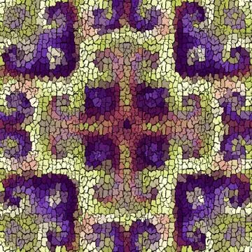 Seamless grunge abstract square pattern. Paint grunge cracking. Stockillustratie