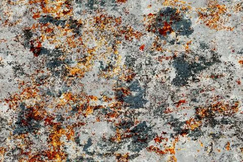 Seamless grunge and rusty textures and backgrounds Stock Illustration