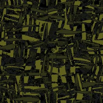 Seamless grunge decorative texture pattern vector. Monochrome design Illustrazione stock