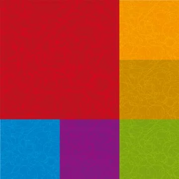 Seamless grunge lines texture in various colors. Stock Illustration
