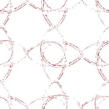 Seamless Grunge Ornate Pattern-13 Stock Illustration