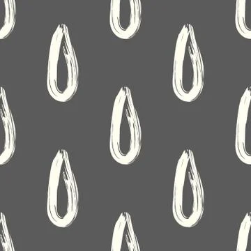 Seamless grunge pattern. Brush strokes texture Stock Illustration
