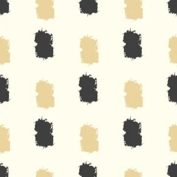 Seamless grunge pattern. Brush strokes texture Stock Illustration