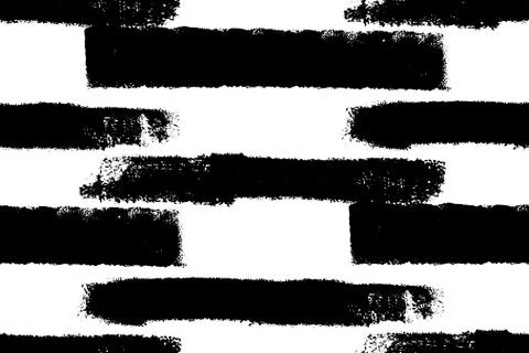 Seamless Grunge Strokes Stock Illustration