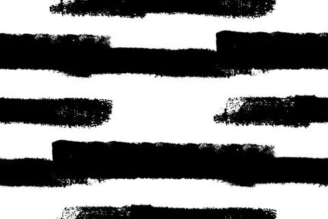 Seamless Grunge Strokes Stock Illustration