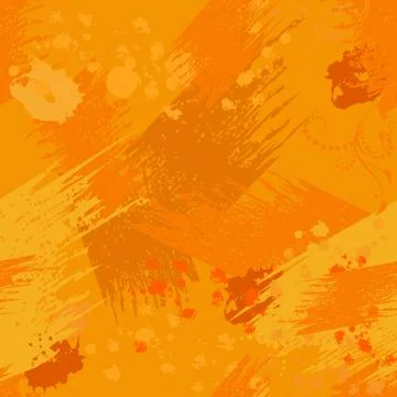 Seamless grunge texture with blobs and blots. Stock Illustration