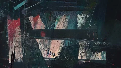 Seamless Grunge Texture Visual Stock Footage 299828783