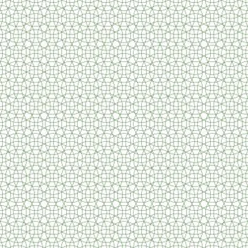 Seamless guilloche background pattern green, vector protective mesh for valuable 库存插图